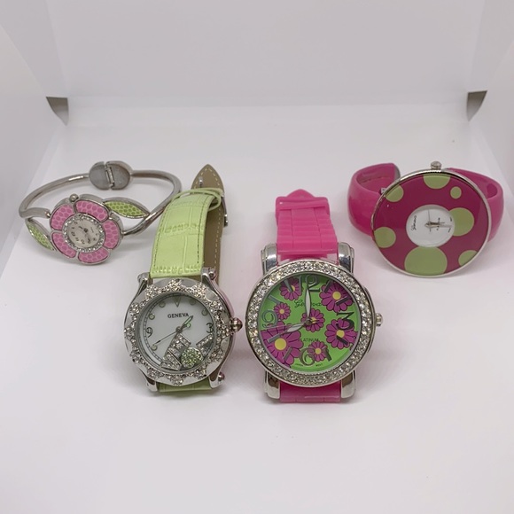 Set of Three Geneva Watches & One Flower Watch Watches and Wonders Geneva Opens in a Time of Uncertainty  main image 4